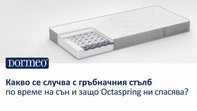 Какво се случва с гръбначния стълб по време на сън и защо Octaspring ни спасява?