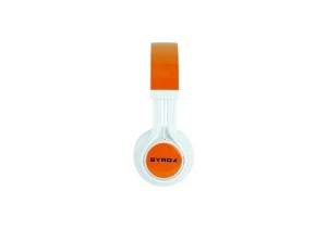 SYROX K11 Stereo Wired Headphones orange - Img 2