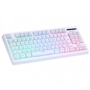 Set USB Tastatura+Miš+Podloga Marvo CM310 3in1 gejmerski set sa površinskim osvetljenjem beli - Img 3