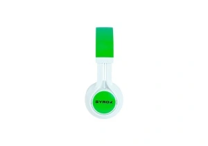 SYROX K11 Stereo Wired Headphones green - Img 2