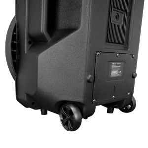 Zvucnik Mikado MD-BT123 30W, USB, Bluetooth, micro SD + mikrofon crni - Img 2