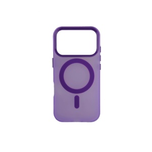 Silikonska futrola Magsafe FLURO COLOR Iphone 17 Pro Max LJUBIČASTA