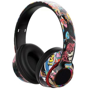 Xwave L750 black Bluetooth slušalice stereo sa mikrofonom/v5.3/Aux/microSD - Img 5