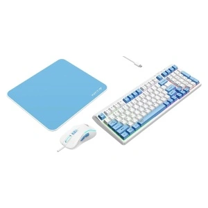 Havit gejming kombo 3u1 KB897CM belo-plava - Img 2