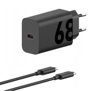 MOTOROLA 68W TurboPower USB-C Black Punjač