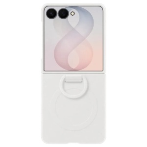 SAMSUNG silikonska futrola sa prstenom Z Flip8 BELA EF-EF776-CWE