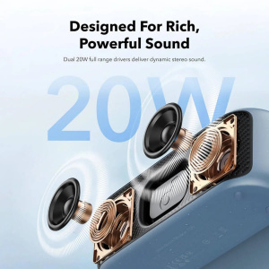 Anker Soundcore BT zvučnik Motion 100 20W + kabl type-C na type-C plava - Img 2