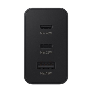 SAMSUNG adapter Trio 65W 2xTip-C + USB-A EP-T6530-NBE - Img 2
