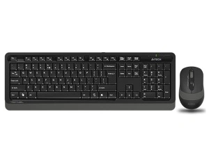 A4 TECH FG1010 FSTYLER Wireless Combo USB YU sivi set