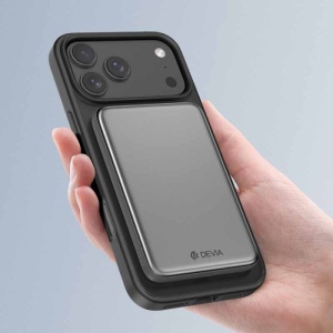 Futrola Hard Case Devia Eleguard Magnetic 360 Rotating Za Iphone 17 Pro Crna - Img 3