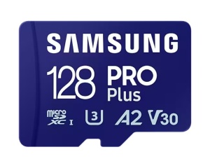 SAMSUNG Memorijska kartica PRO PLUS MicroSDXC 128GB U3 Blue + Card reader MB-MD128SB - Img 1