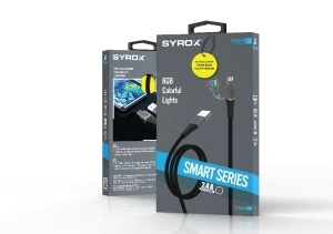 SYROX C136AL 2.4A Lightning Charging & Data Cable - Img 2