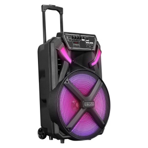 Zvucnik Mikado MD-BT123 30W, USB, Bluetooth, micro SD + mikrofon crni - Img 5