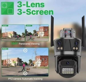 CAM-IP8MP-EP12 GMB kamera 8 mpix microSD iCSee xmeye pro app Two-way voice PTZ ip66, 3.6mm+3.6mm - Img 4