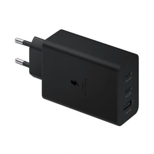 SAMSUNG adapter Trio 65W 2xTip-C + USB-A EP-T6530-NBE