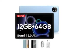 Tablet 10.1 Blackview Tab 20 Wifi 800x1280 HD+ IPS/4GB/64GB/5MP-8MP/Android 15/blue