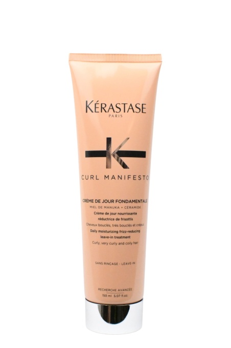 Tratament leave-in pentru par cret, Kerastase Curl Manifesto, Creme de Jour Fondamentale, 150 ml