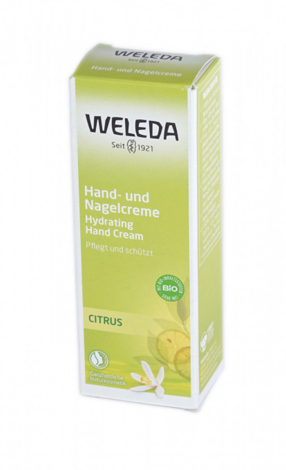 Crema Weleda Citrus, hidratanta pentru maini, 50ml