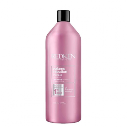 Sampon par subtire, Redken, 1000 ml, Roz