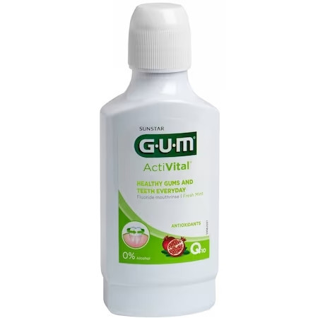 Apa de gura pentru protectia dintilor, Gum, 500 ml