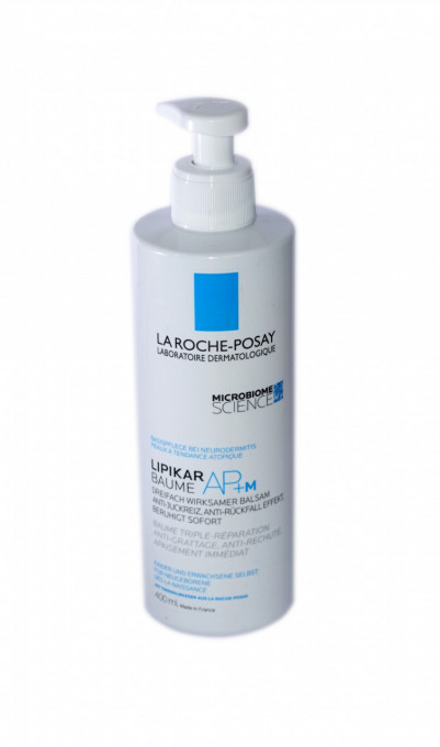 Balsam reparator si calmant cu tripla actiune La Roche-Posay Lipikar Baume AP+M, pentru pielea cu tendinta atopica si alergica, 400 ml