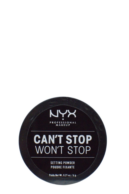 Pudra de fixare NYX PM Can't Stop Won't Stop 3 Medium, 6 g