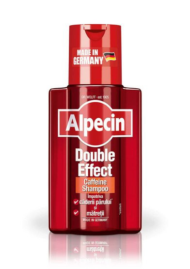 Sampon anti-matreata Alpecin Double Effect impotriva caderii parului, 200 ml