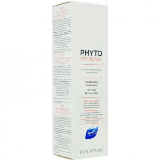 Tratament pentru par Phyto Anti-Frizz, cu protectie termica, 125 ml