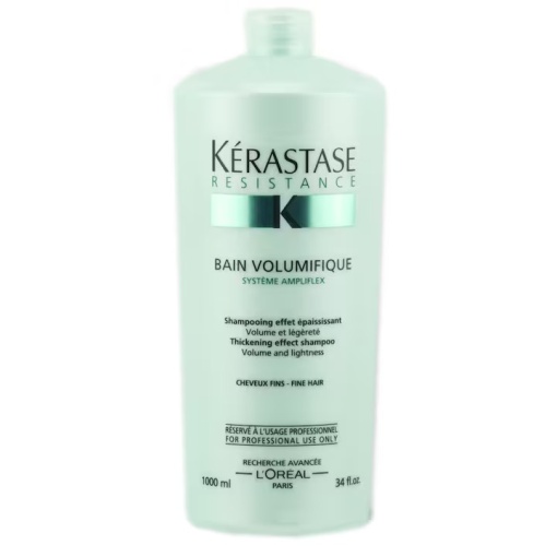 Sampon profesional Kerastase Resistance Bain Volumifique pentru par fin, 1000 ml