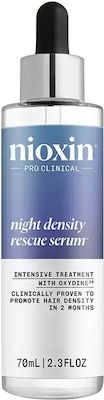 Tratament anticadere intensiv leave-in Nioxin Night Density Rescue Serum pentru cresterea densitatii parului, 70 ml