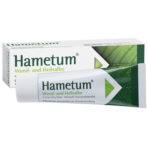 Unguent Hametum pentru amelioreaza arsurile si mancarimilor cauzate de hemoroizilor, 25g