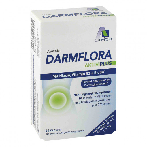 Supliment alimentar Darmflora Aktiv Plus, 80 capsule