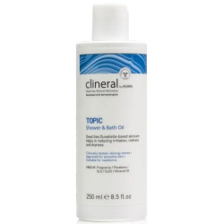Ahava, Clineral Topic, Hidratant, Îmbunează, Ulei de duș, Corp, Dry, 250 ml