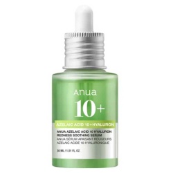 Anua, Azelaic Acid 10, Acid azelaic 10 + Hialuron, Calmant pentru roșeață, Ser, Pentru față, 30 ml