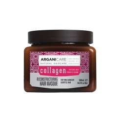 Arganicare, Collagen, Mască cremă pentru tratamentul părului, Restructurare, 500 ml