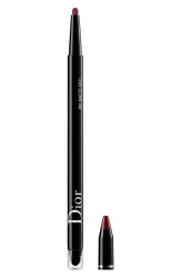 Christian Dior, Diorshow On Stage, Rezistent la apă, Cu două capete, Creion kohl, 861, Roșu mat, 1.2 g