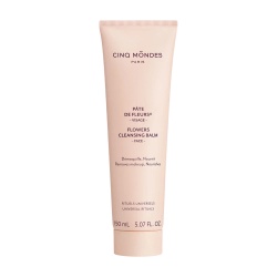 Cinq Mondes, Flowers, Demachiere, Balsam de curățare, Pentru față, 150 g