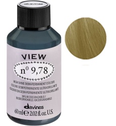 Davines, View, Vopsea de păr demi-permanentă, 9.78 Gloss, 60 ml