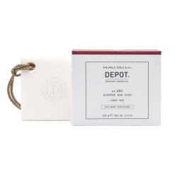 Depot, 600 Body Solutions No. 602, Complex botanic, Curățare, Ceai întunecat, Bară de săpun parfumată, Note aromatice, 100 g