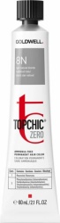 Goldwell, TopChic Zero, Fără amoniac, Vopsea permanentă de păr, 8N Light Blonde, 60 ml
