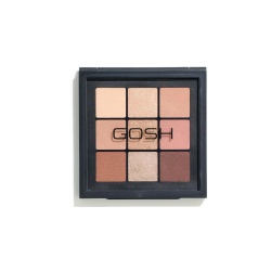 Gosh, Eyedentity, Paletă de farduri de ochi, 006, Fii inofensiv, 9 nuanțe, 8 g
