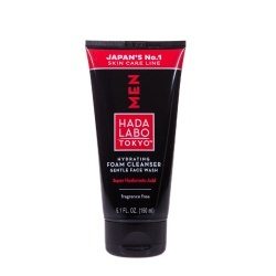 Hada Labo Tokyo, Men, Acid hialuronic, Elimină impuritățile, Spumă de curățare, 150 ml