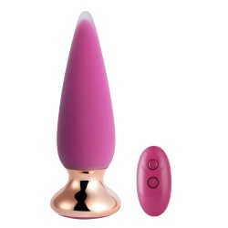 Honey Play Box, Doro Plus, Pluguri anale vibrante, 10 Vibrating Modes, Remote Control, Curbat