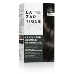 Lazartigue, La Couleur Absolue, Vopsea permanentă de păr, 3.00 Dark Chestnut, 143 ml