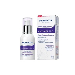 Mavala, Anti-Age Pro, Anti-Aging & Regenerating, Noapte, Cremă, Pentru față, 30 ml