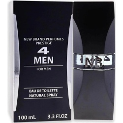 New Brand Prestige, 4 Men, Eau De Toilette, For Men, 100 ml