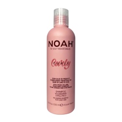 Noah, Curly, Șampon pentru păr, Volumizing & Defrizzing, 250 ml
