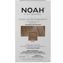 Noah, Permanent Hair Colour, Vopsea permanentă de păr, 7.0 Blond, 140 ml