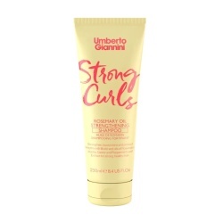 Sampon fortifiant cu ulei de rozmarin pentru parul cret, Strong Curls, Umberto Giannini, 250 ml