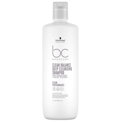 Schwarzkopf Professional, Bonacure Clean Balance, Șampon pentru păr, Curățare profundă, 1000 ml